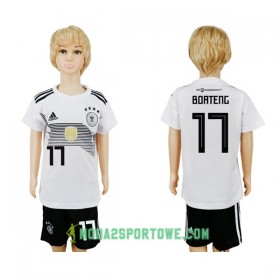 Koszulka Niemcy Boateng 17 Dziecięcy Mistrzostwa Świata 2018 Domowe Stroje Piłkarskie